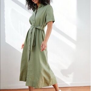 Wilfred shirt dress linen